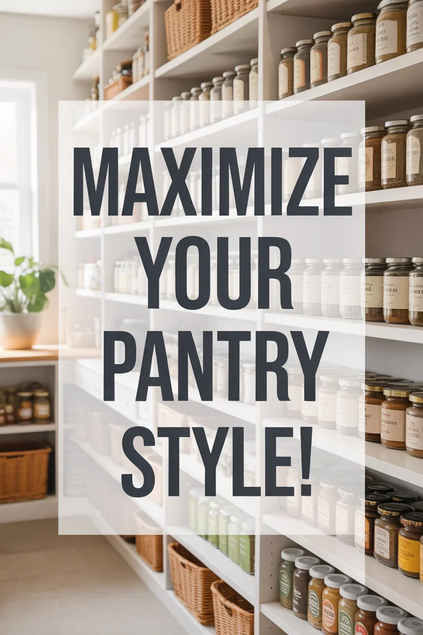 Small Pantry Organization Ideas: Maximize Space with Style and Functionality