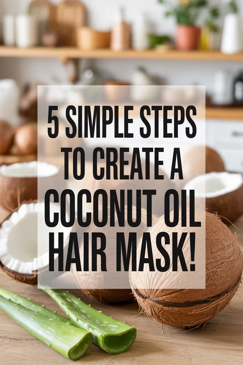 How to Make the Best Coconut Oil Hair Mask for Damaged Hair