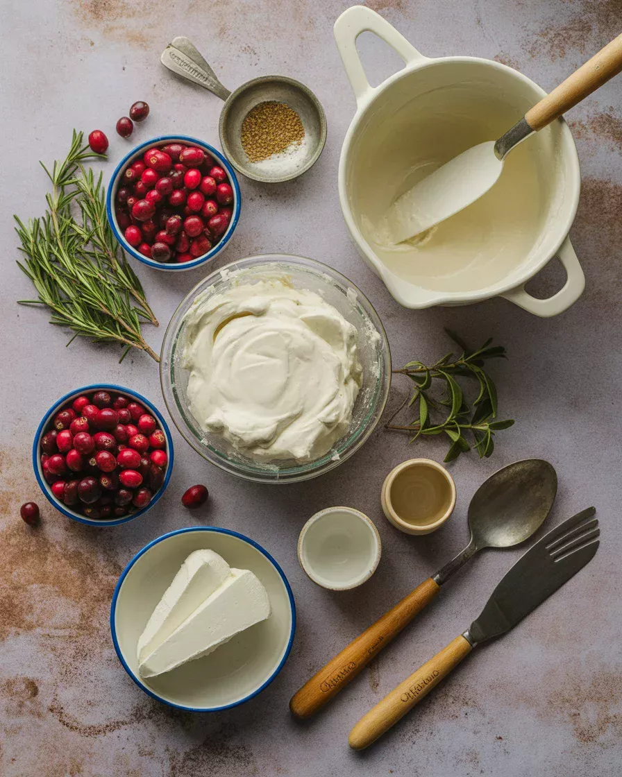 Baked Cranberry Cream Cheese Dip