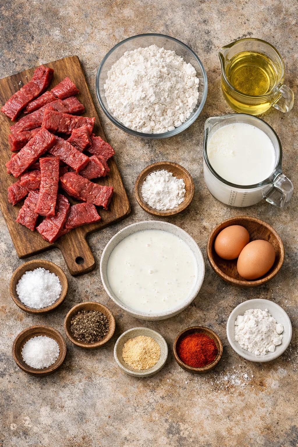 Chicken Fried Steak Fingers