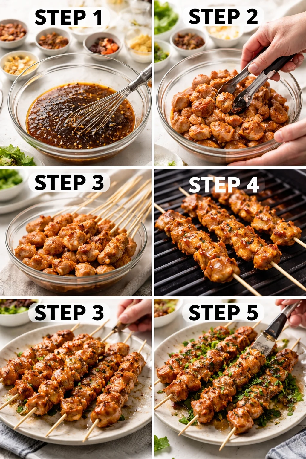 Chinese Chicken on a Stick