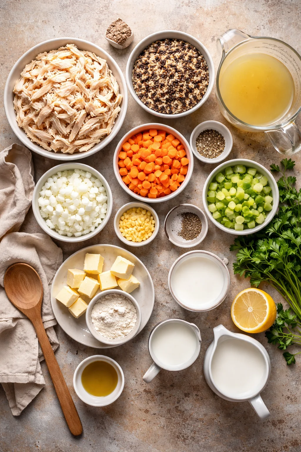 COPYCAT PANERA CHICKEN & WILD RICE SOUP