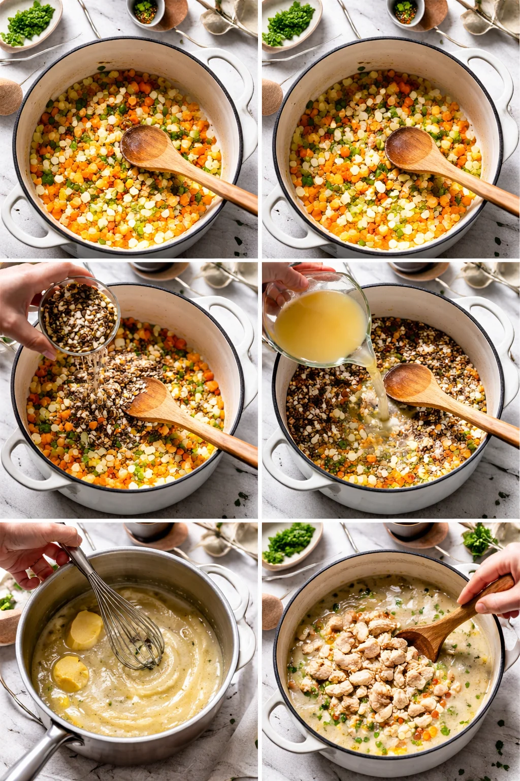 COPYCAT PANERA CHICKEN & WILD RICE SOUP