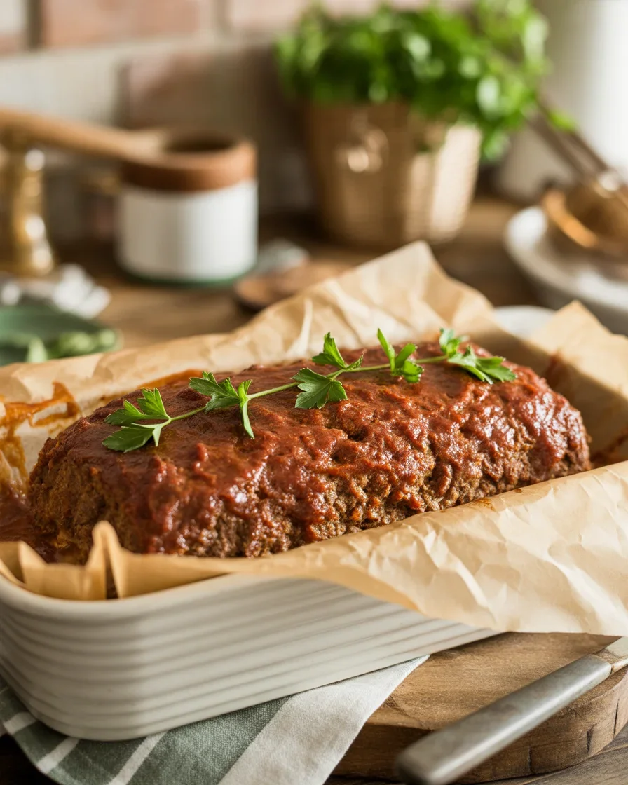 CRACKER BARREL–STYLE MEATLOAF