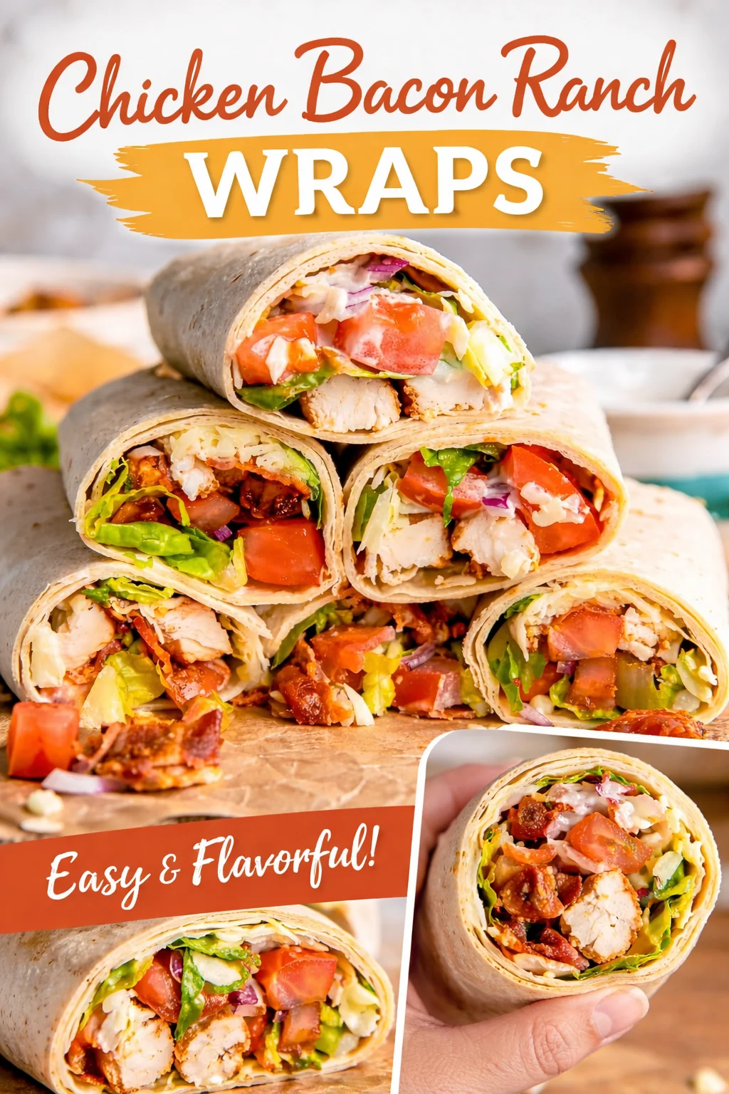 Crispy Chicken Bacon Ranch Wrap