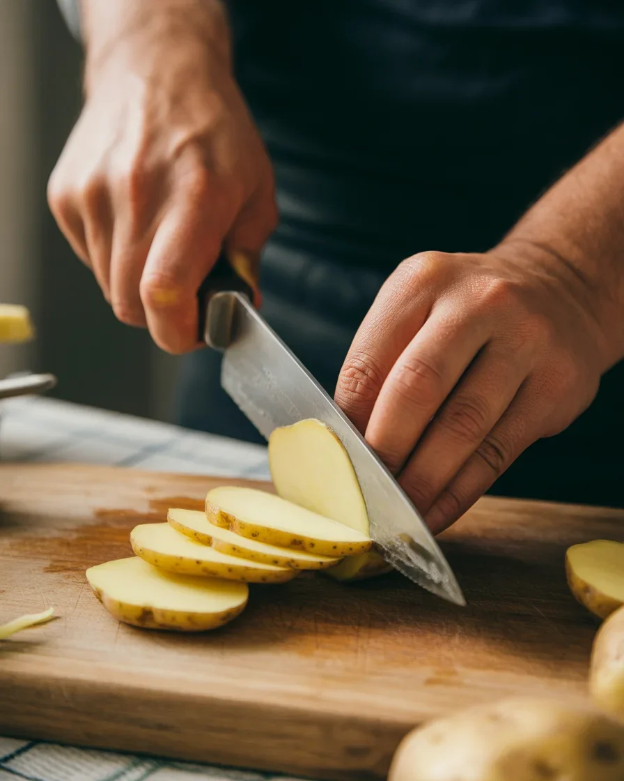 Delicious Pork Chops with Scalloped Potatoes