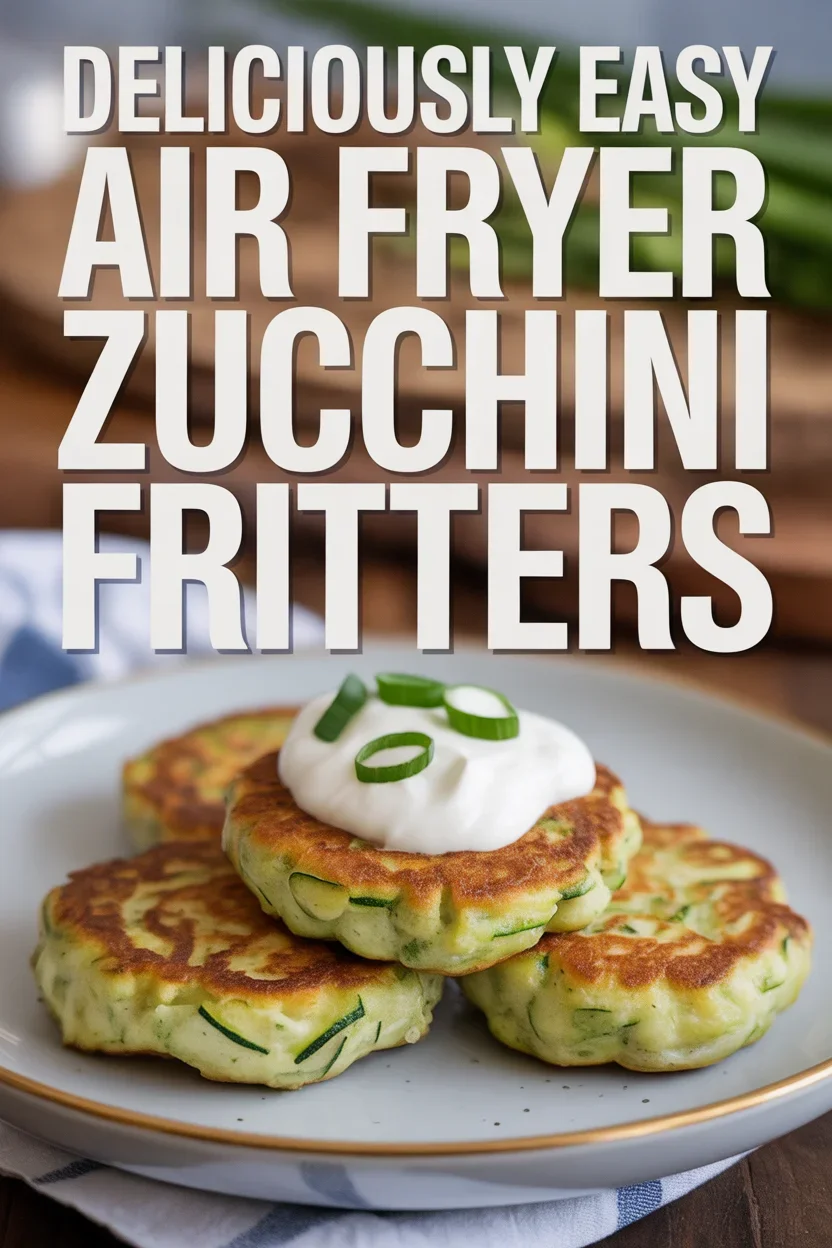 Air Fryer Zucchini Fritters