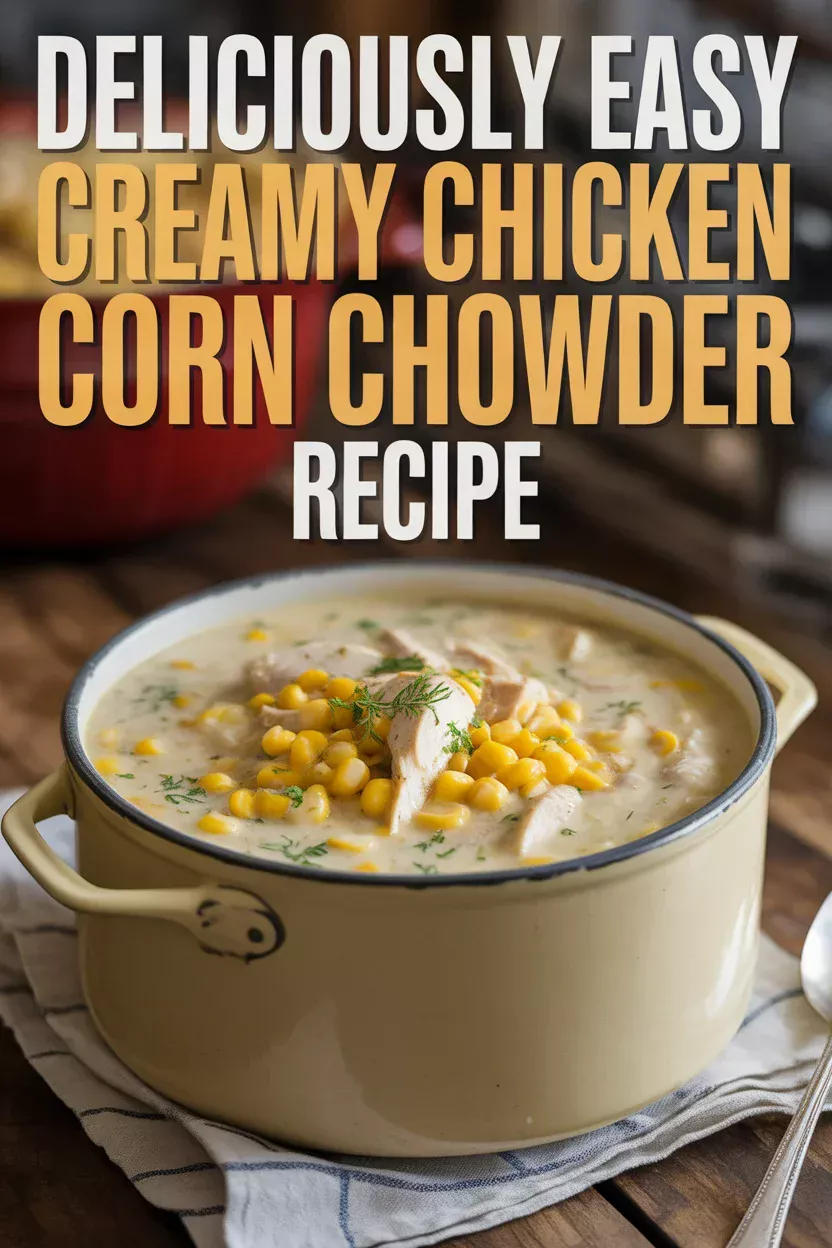 Creamy Chicken Corn Chowder