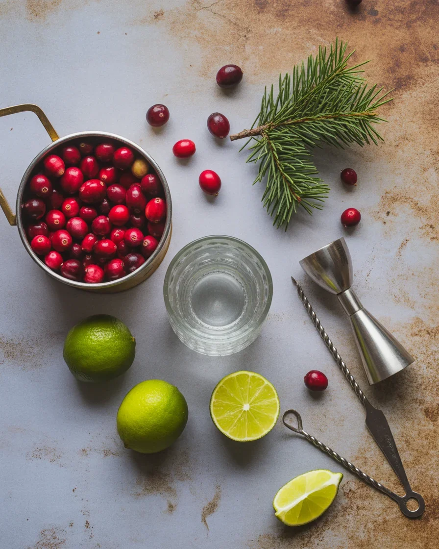 Deliciousy Cranberry Mule Mocktail