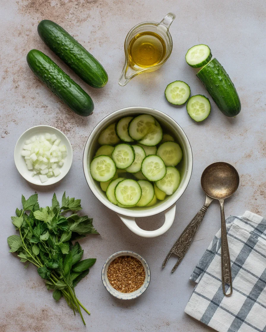 Easy Cucumber Soup Recipe