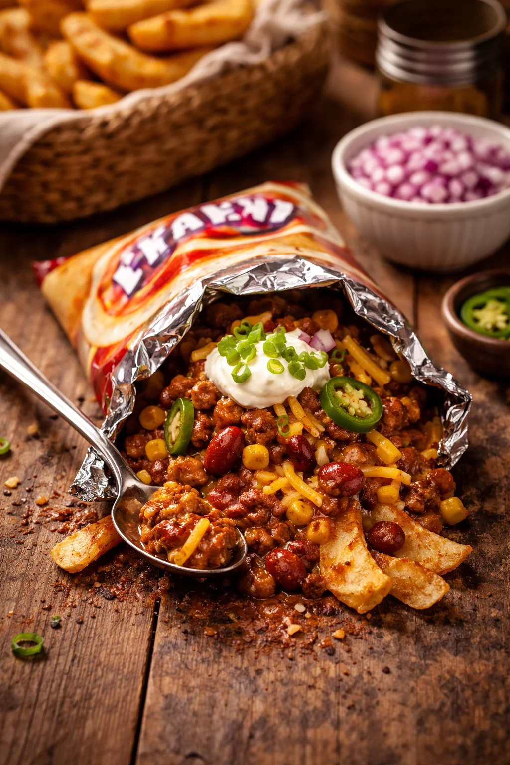 Frito Chili Pie recipe,