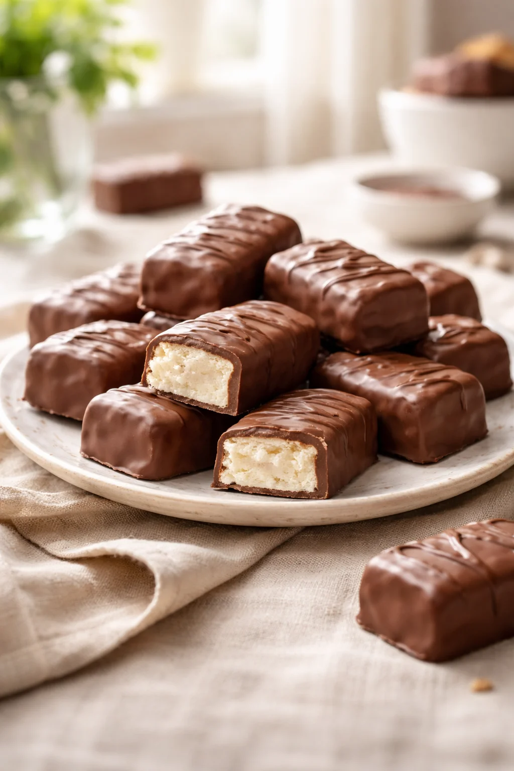 HOMEMADE 3-MUSKETEERS BARS