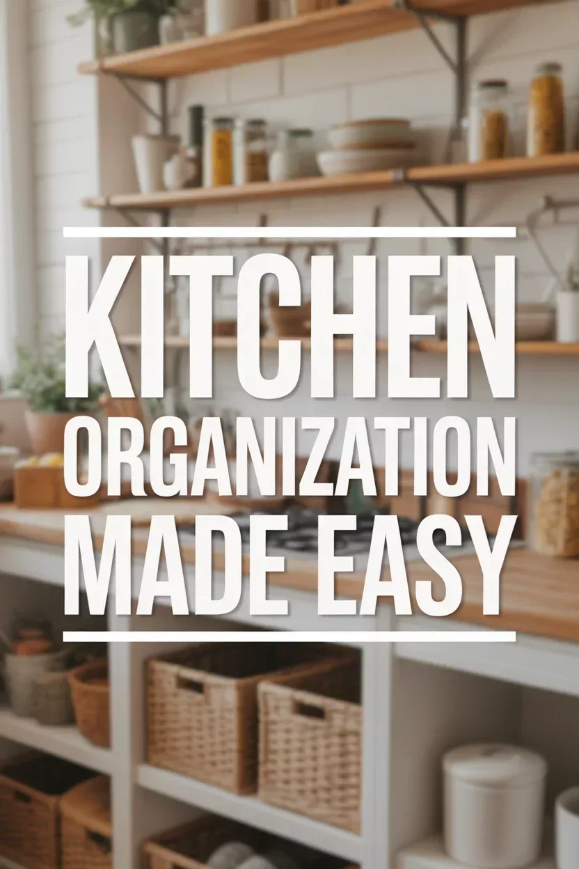 How I Organize Every Cabinet In My Kitchen