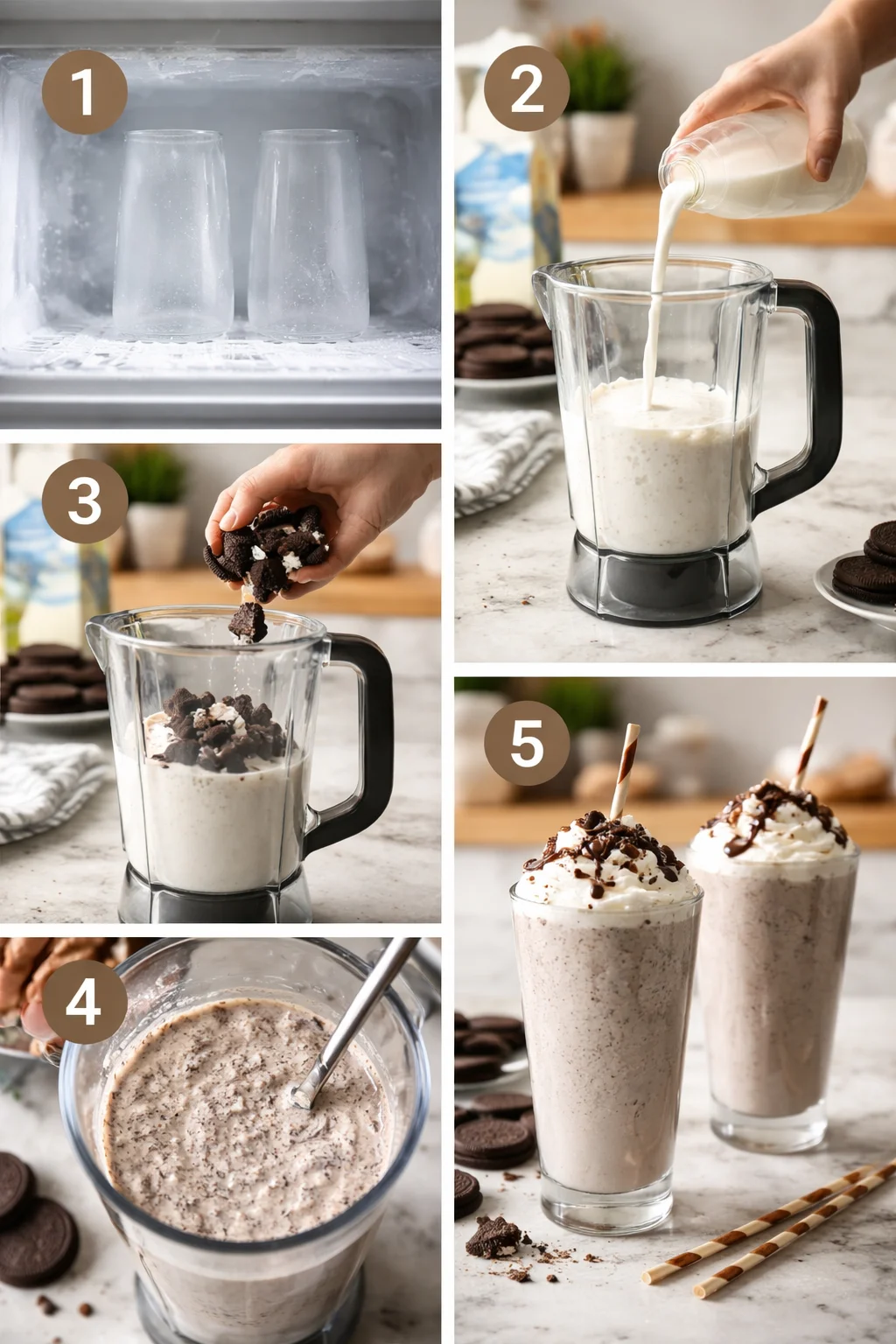 Oreo Milkshake Recipe