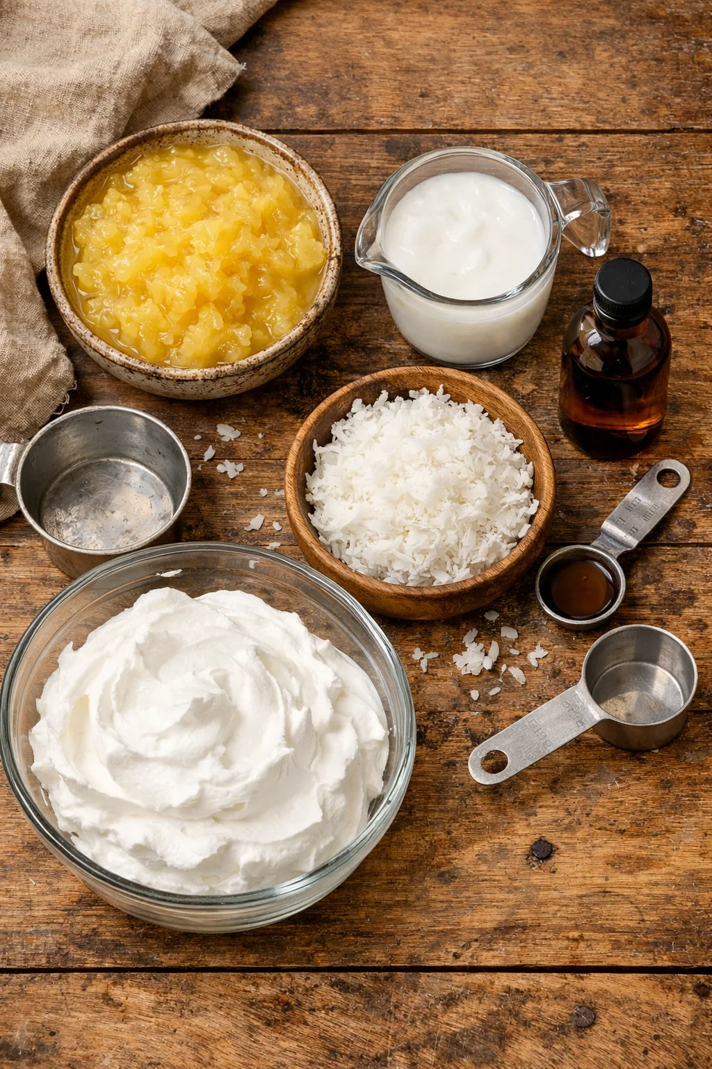 Piña Colada Poke Cake