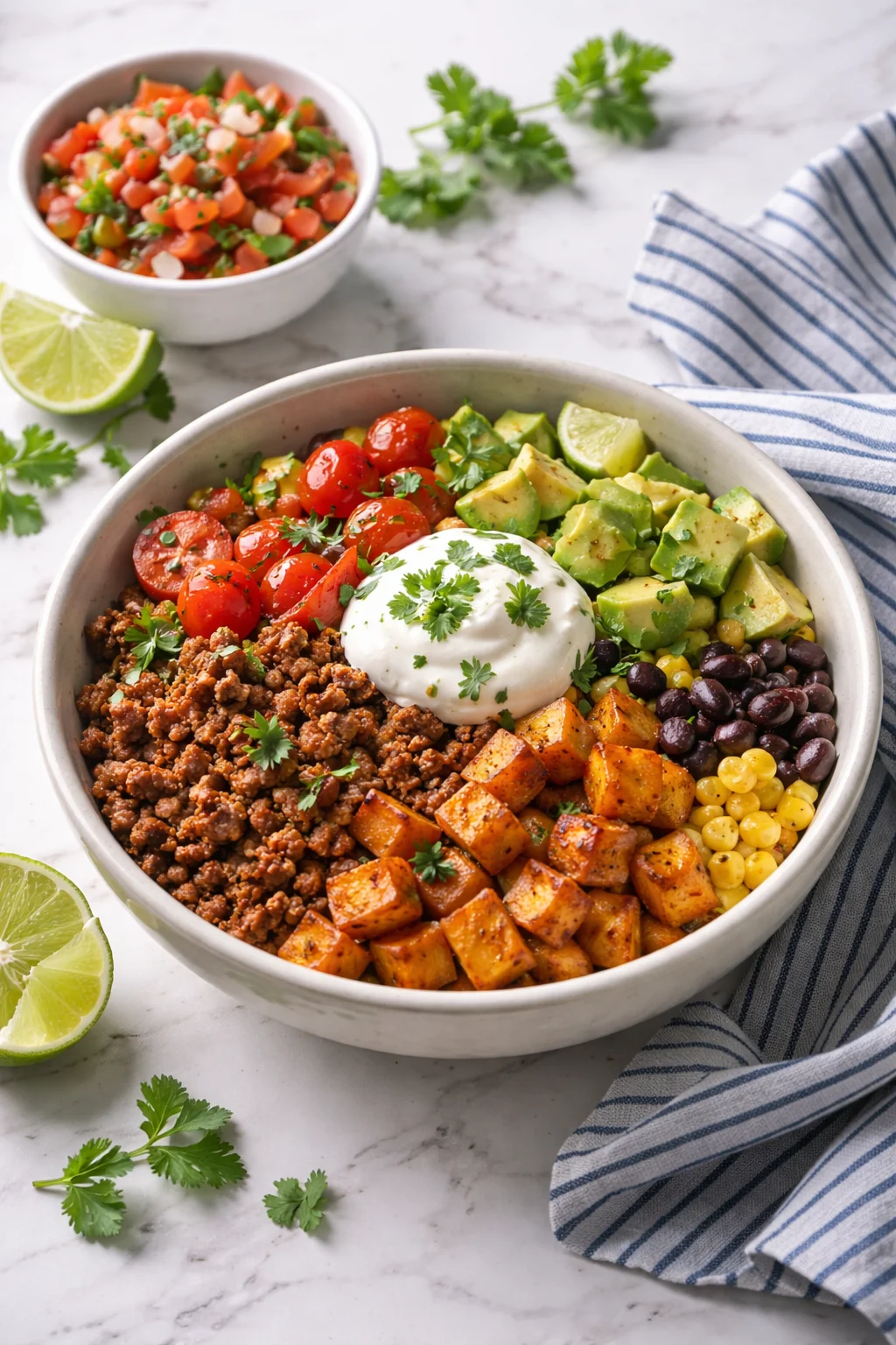 Sweet Potato Taco Bowls
