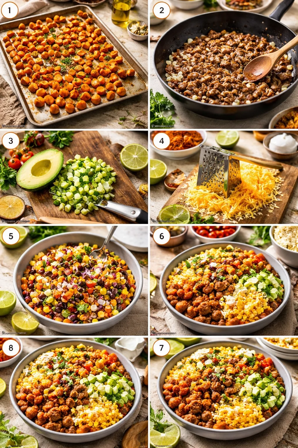 Sweet Potato Taco Bowls