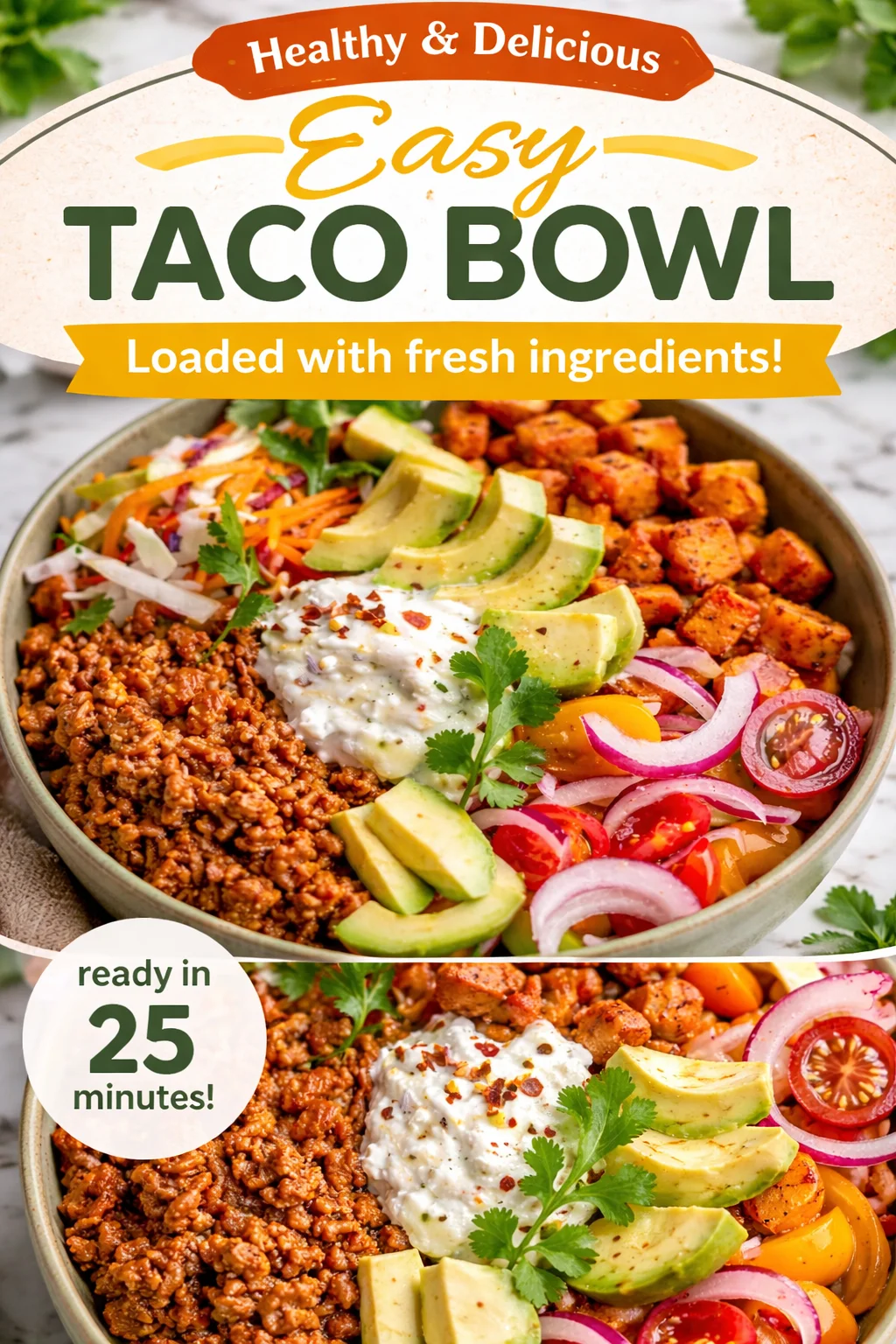 Sweet Potato Taco Bowls