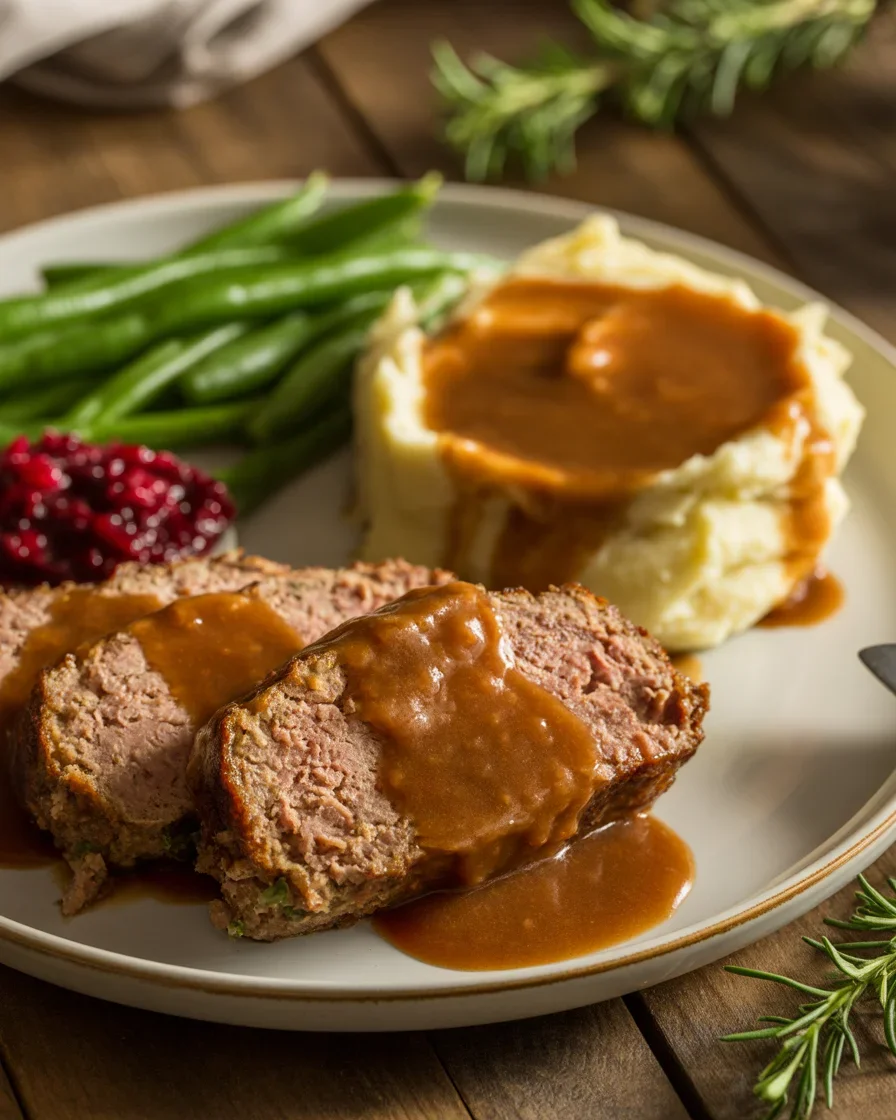 Turkey Stuffing Meatloaf