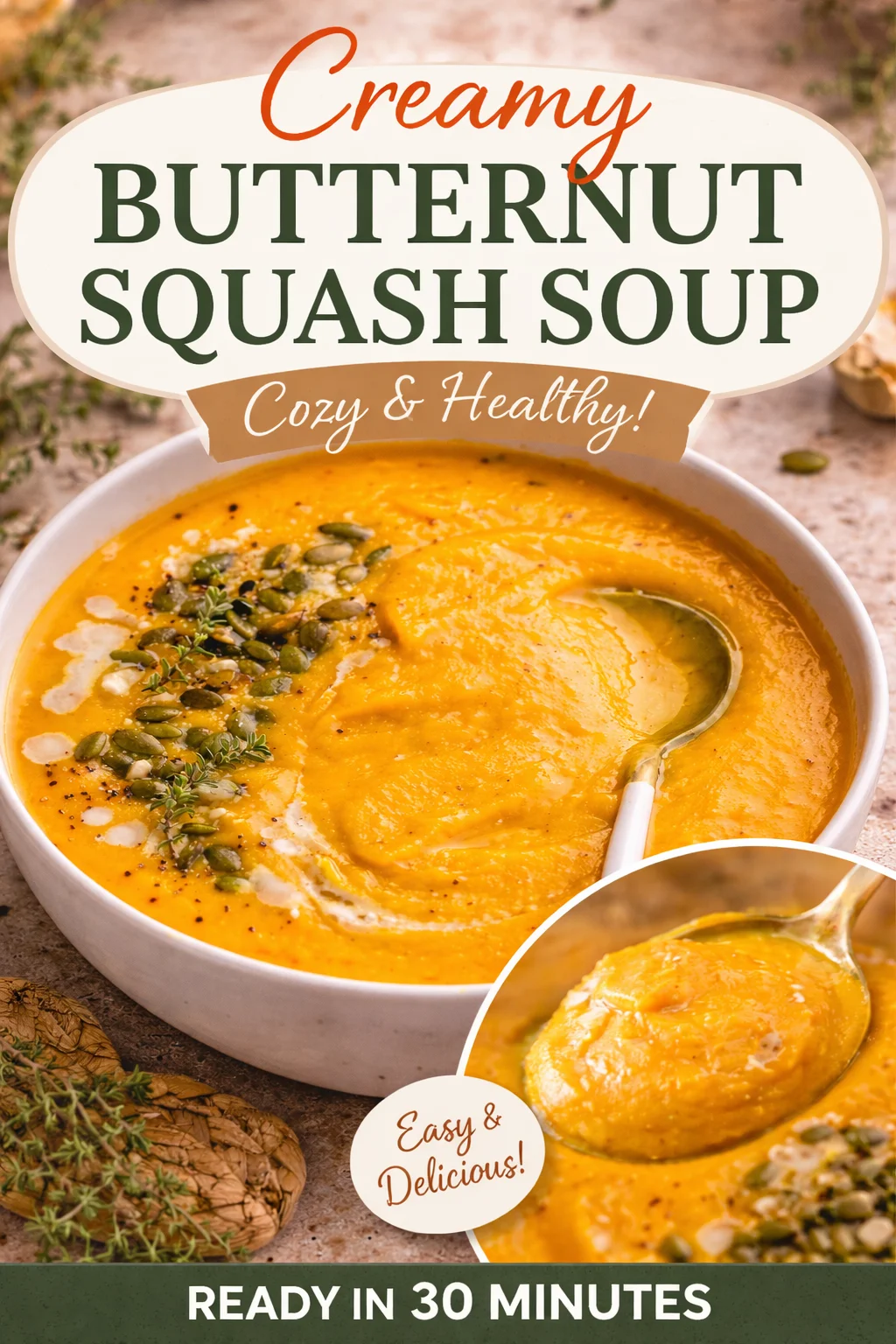 This Roasted Butternut Squash Soup
