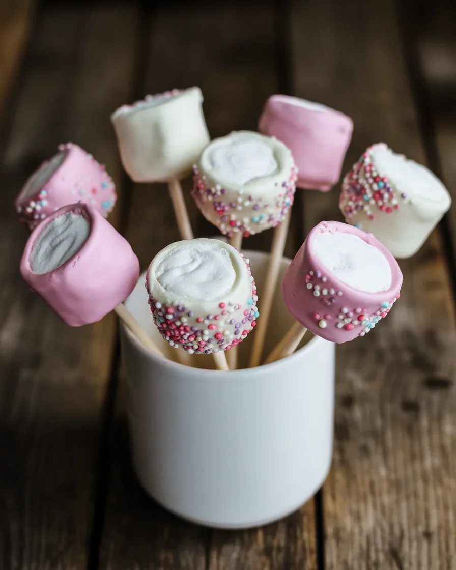 Valentine’s Day Marshmallow Pops
