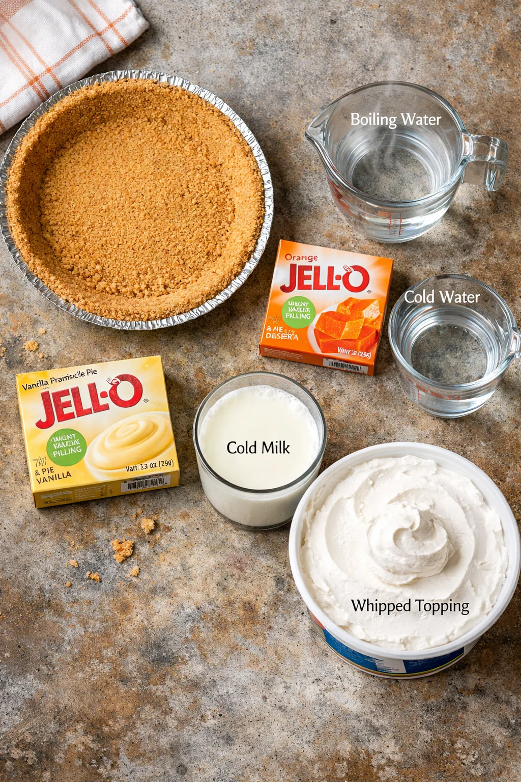 Jell-O Creamsicle Pie