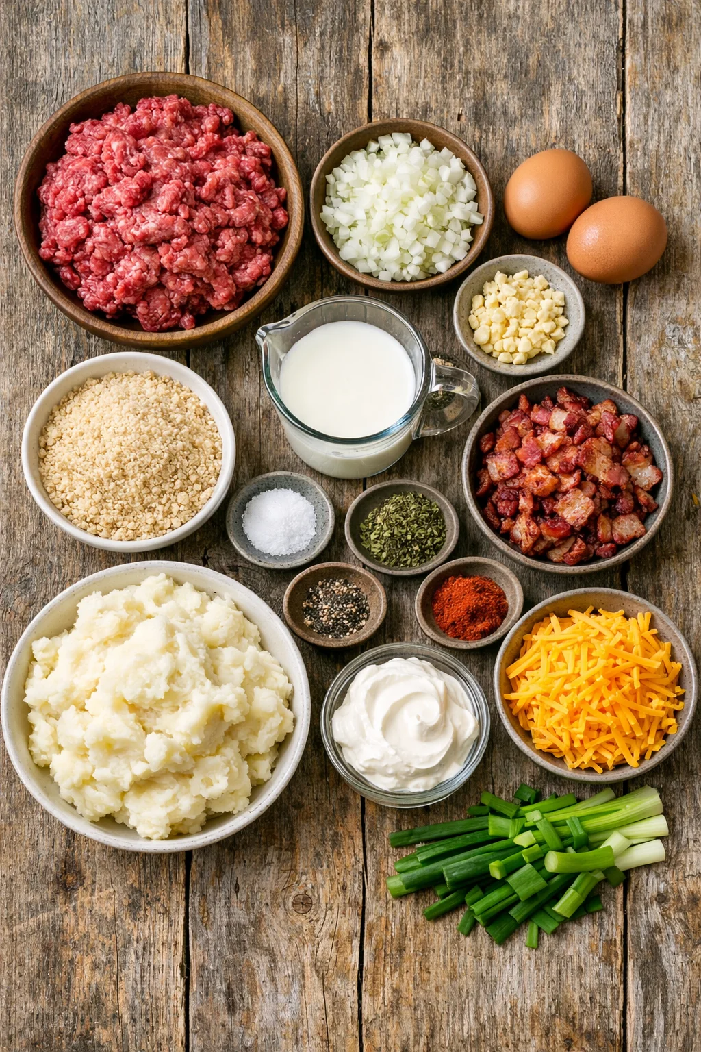 Loaded Potato Meatloaf