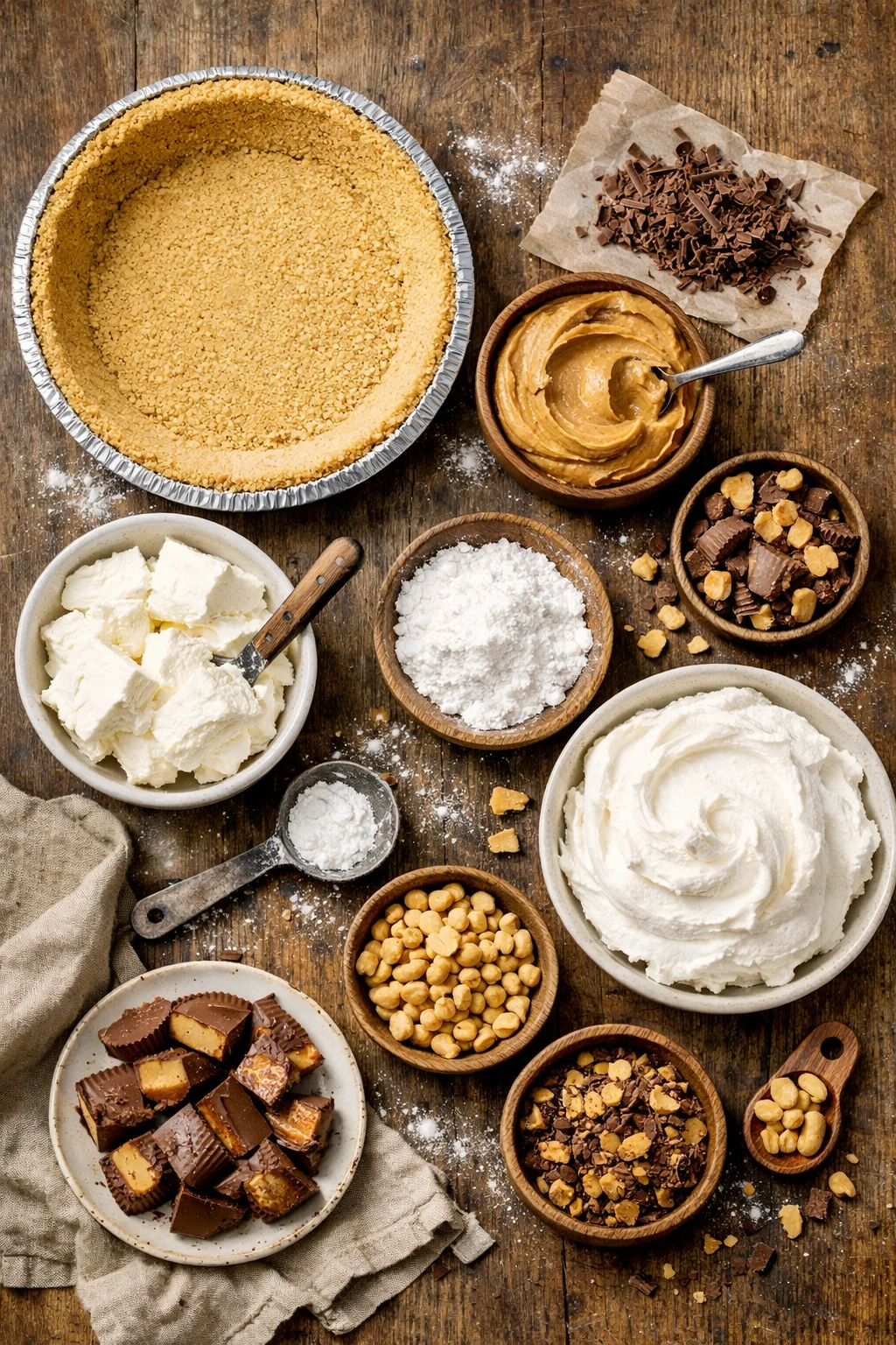 NANNY’S PEANUT BUTTER CREAM PIE