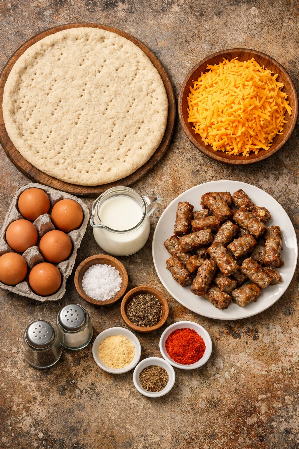 Old School Breakfast Pizza Recipe