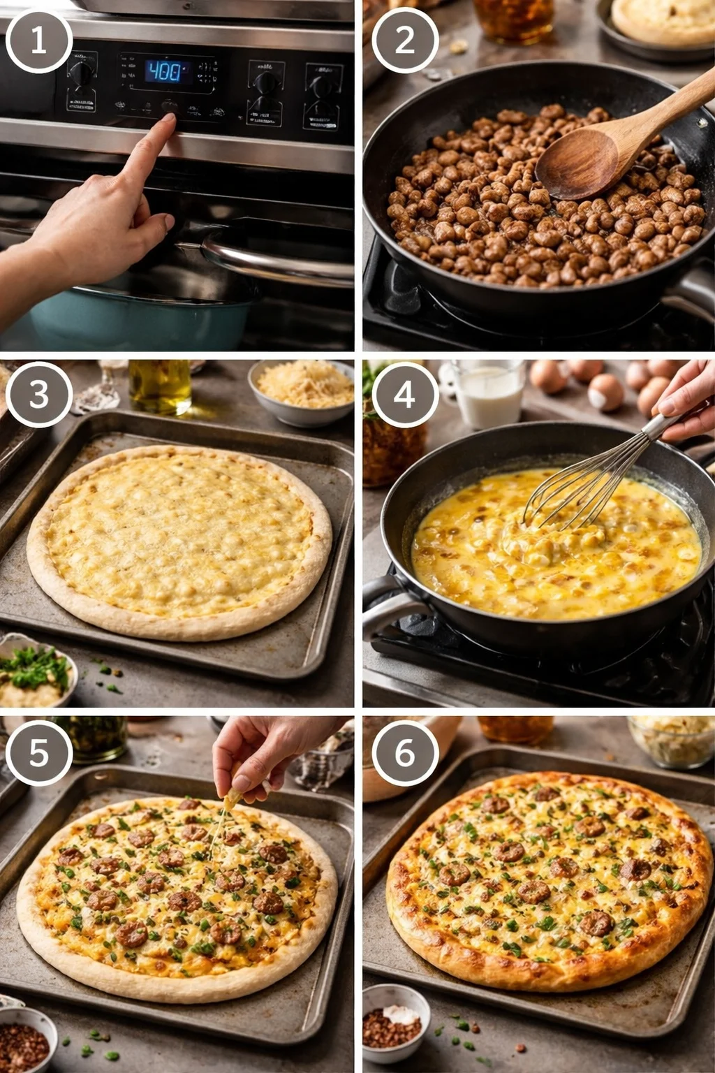 Old School Breakfast Pizza Recipe