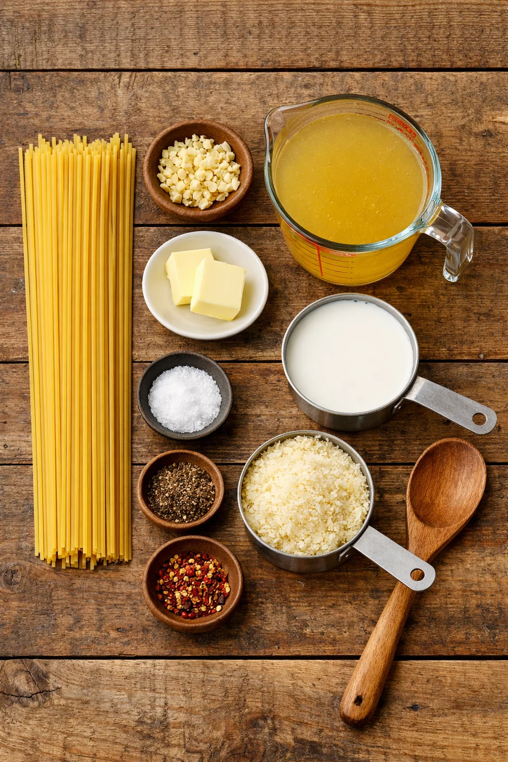 One Pot Creamy Garlic Pasta