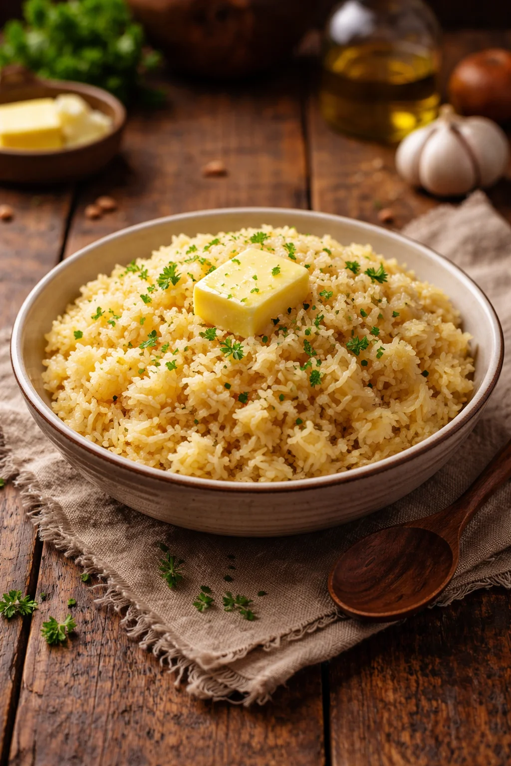 4-INGREDIENT STICK OF BUTTER RICE