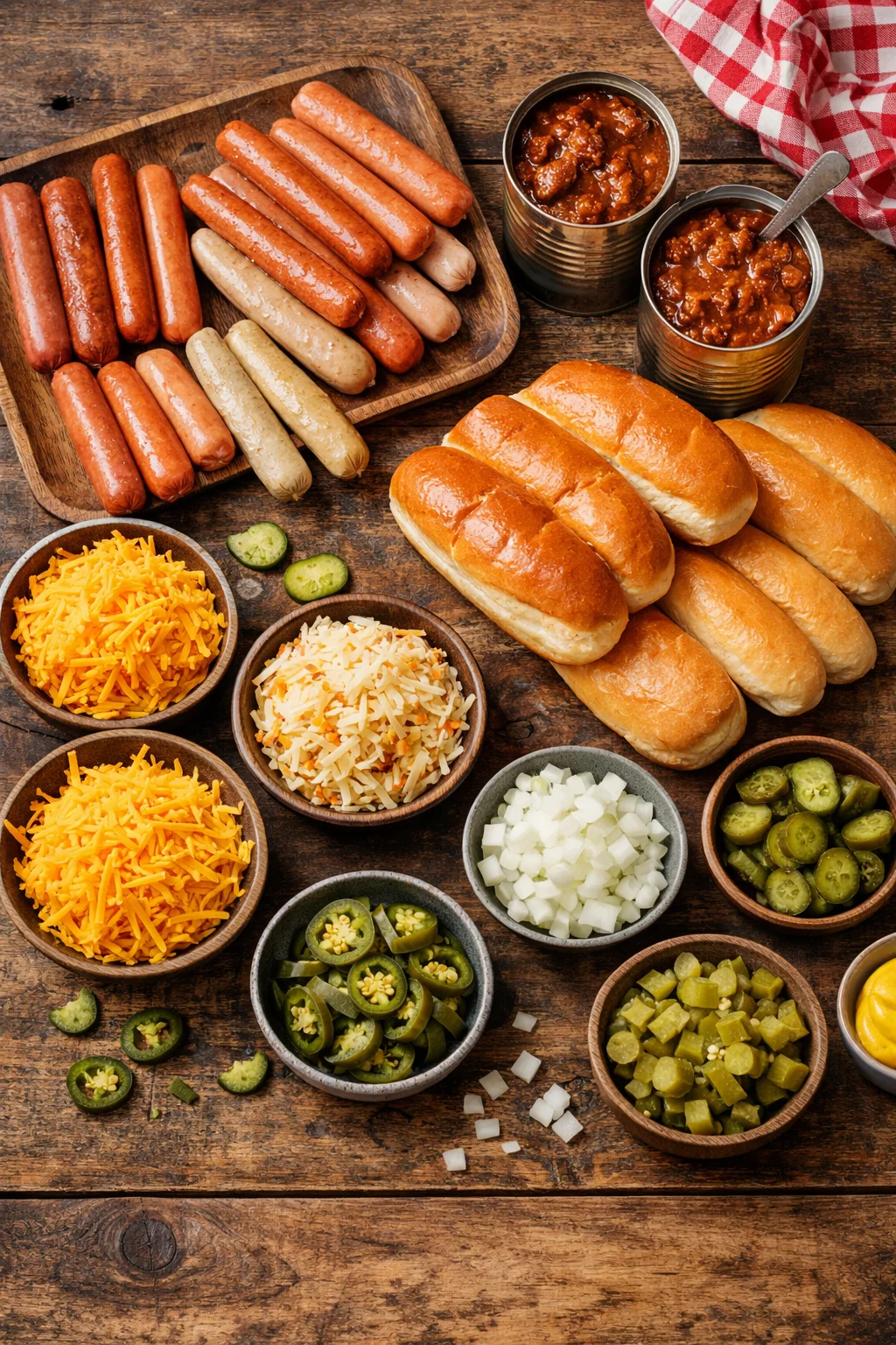 Air Fryer Chili Dogs