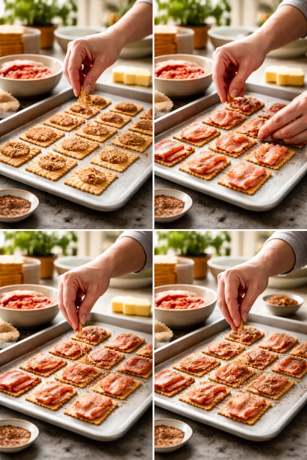 bacon crackers recipe