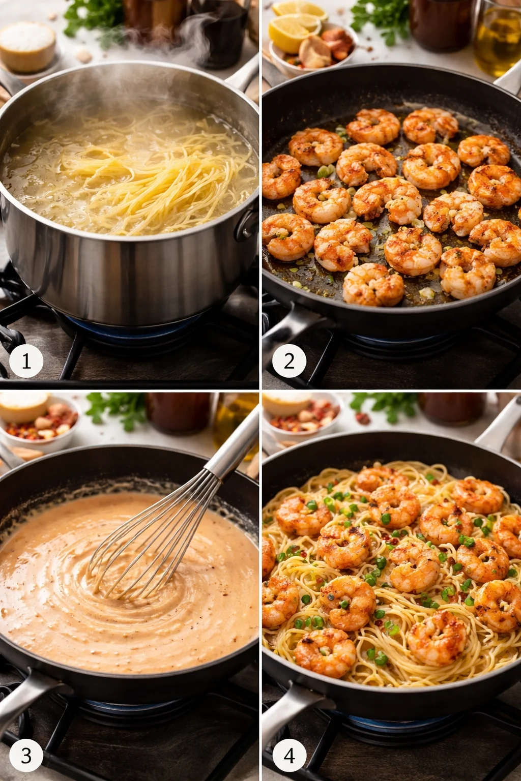 Bang Bang Shrimp Pasta