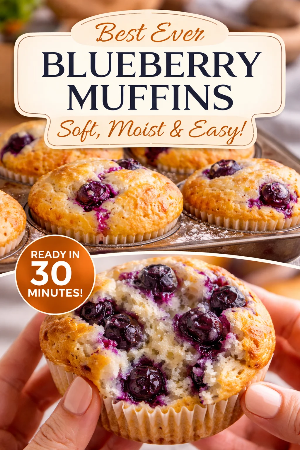 BLUEBERRY MUFFINS