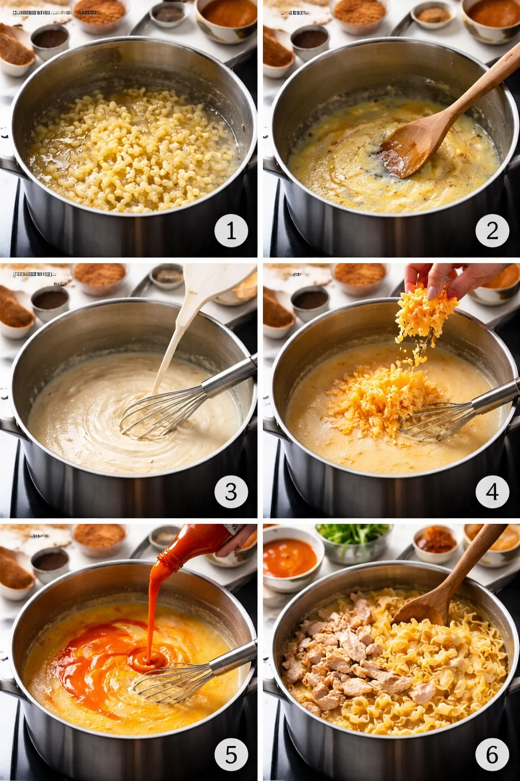 Buffalo Chicken Mac and Cheese