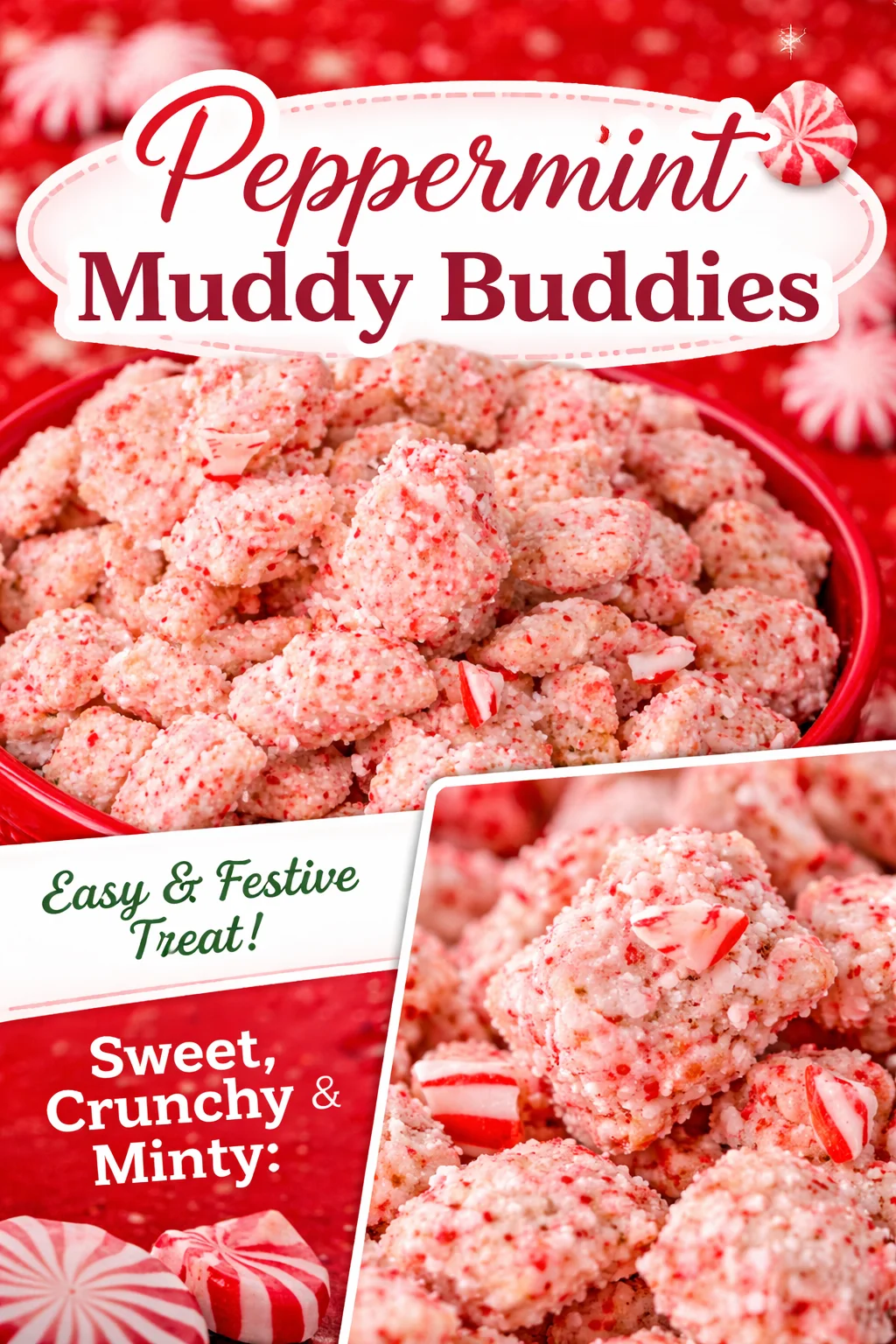 CANDY CANE MUDDY BUDDIES