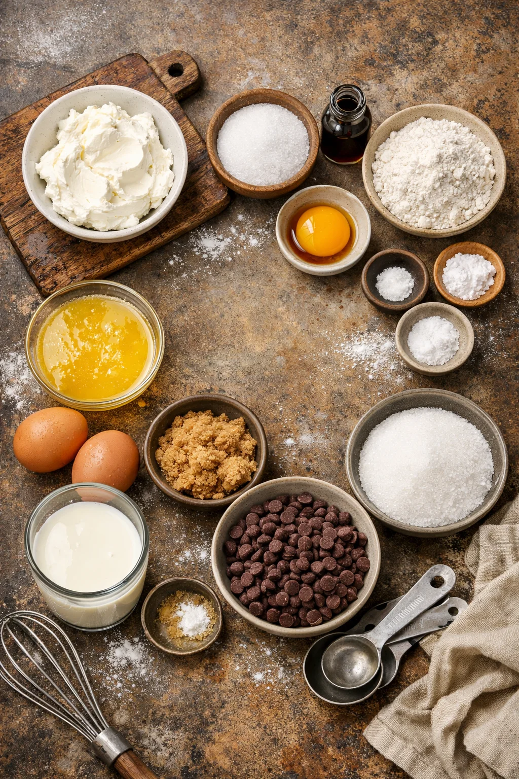 cheesecake chocolate chip muffins Recipe