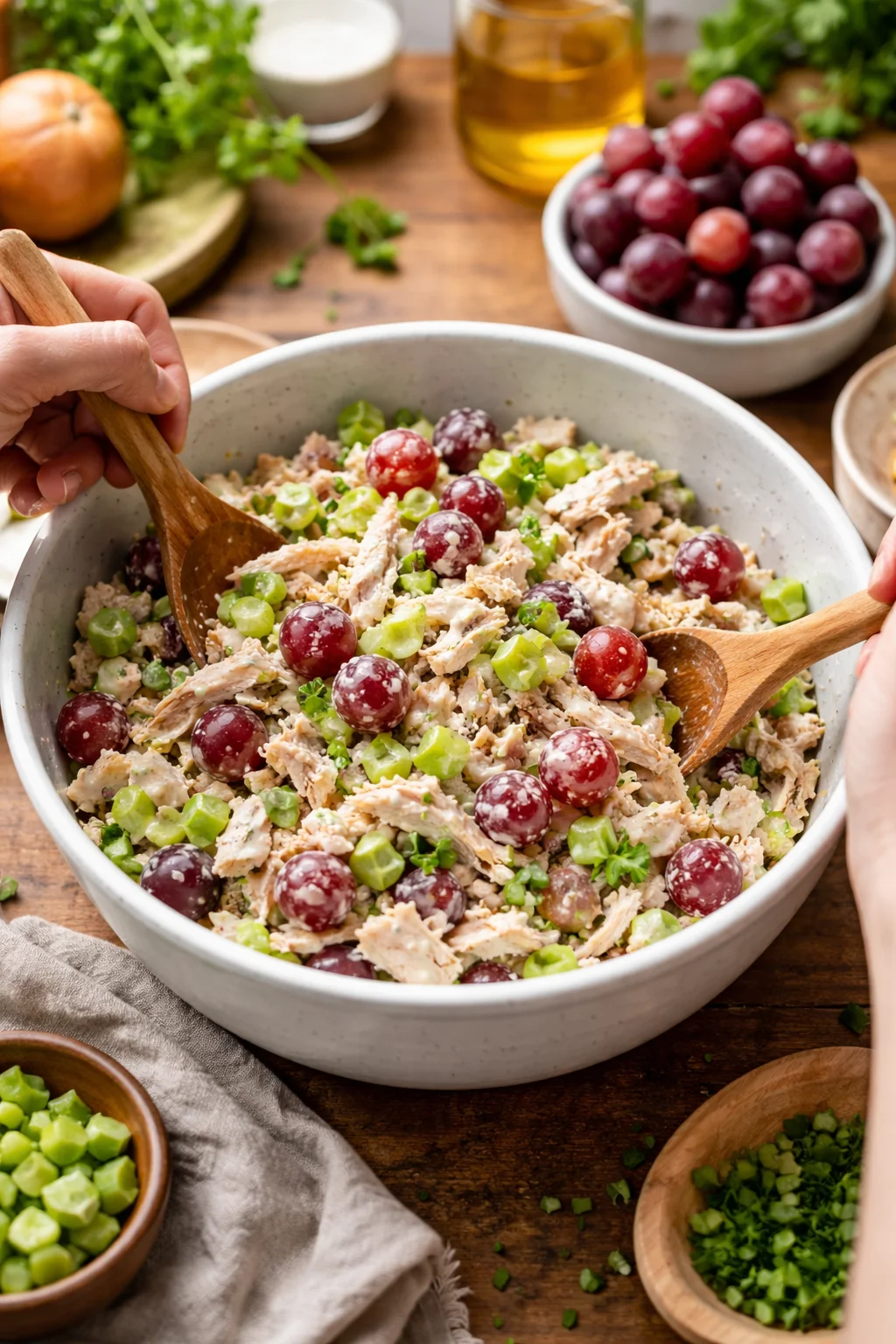 Chicken Salad with Grapes