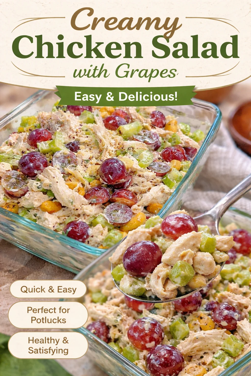 Chicken Salad with Grapes