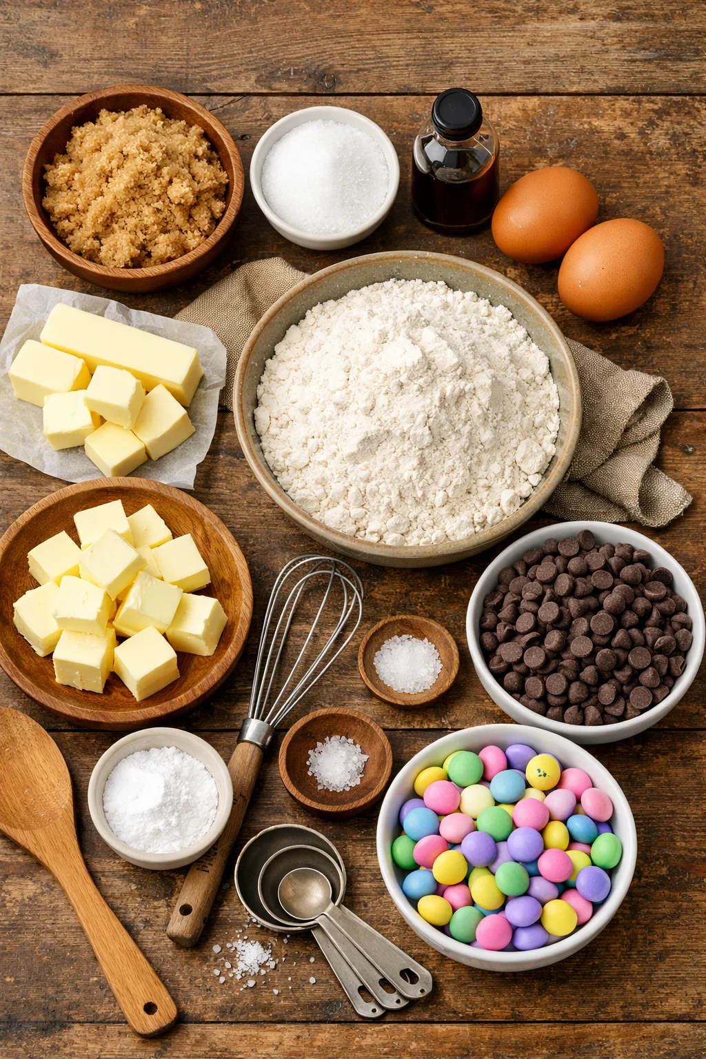 chocolate chip cookies for Easter!