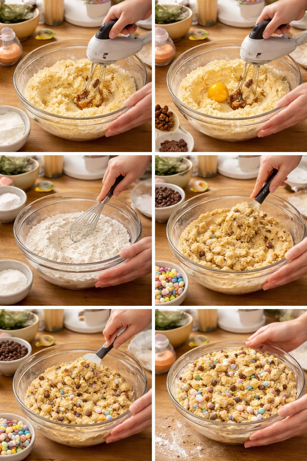 chocolate chip cookies for Easter!