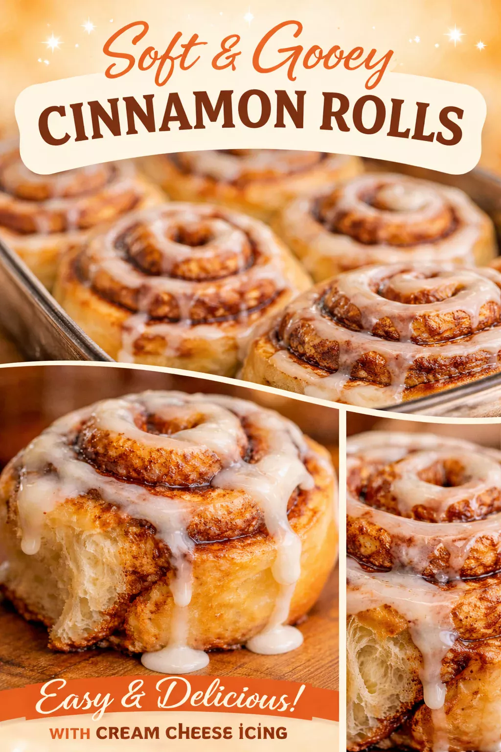 Cinnabon Copycat Cinnamon Rolls
