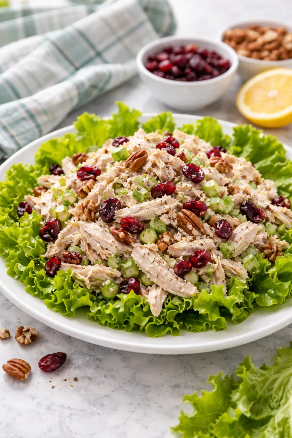 Cranberry Pecan Chicken Salad