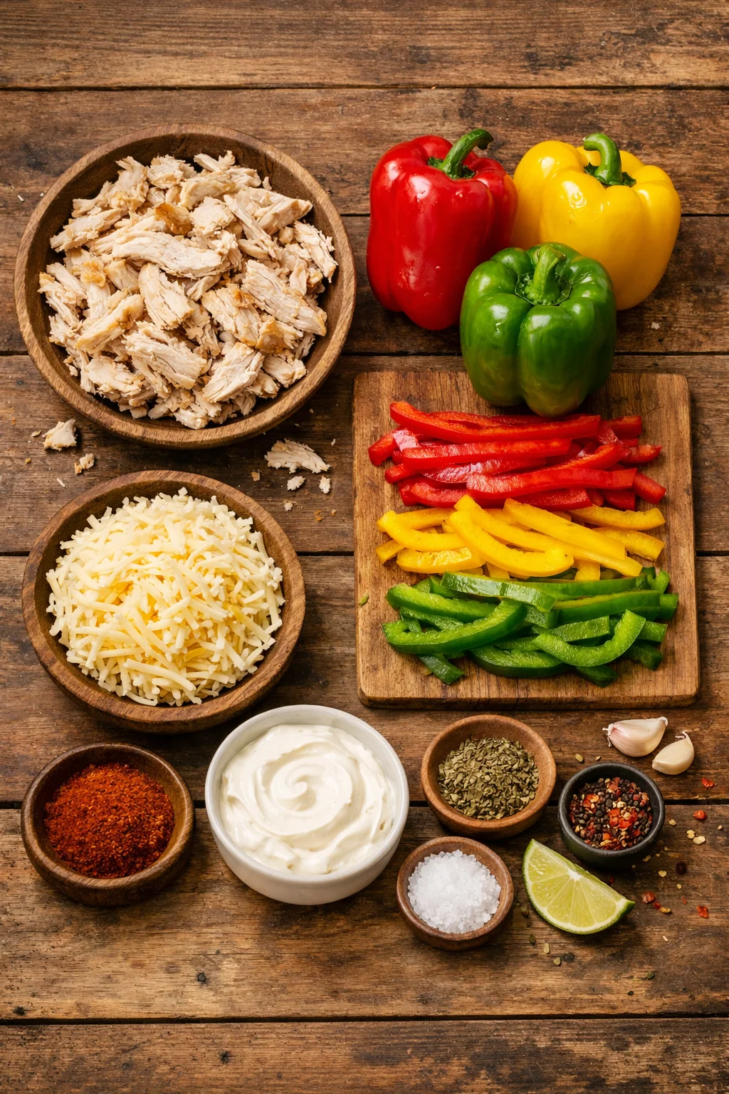 Cream Cheese Chicken Stuffed Peppers