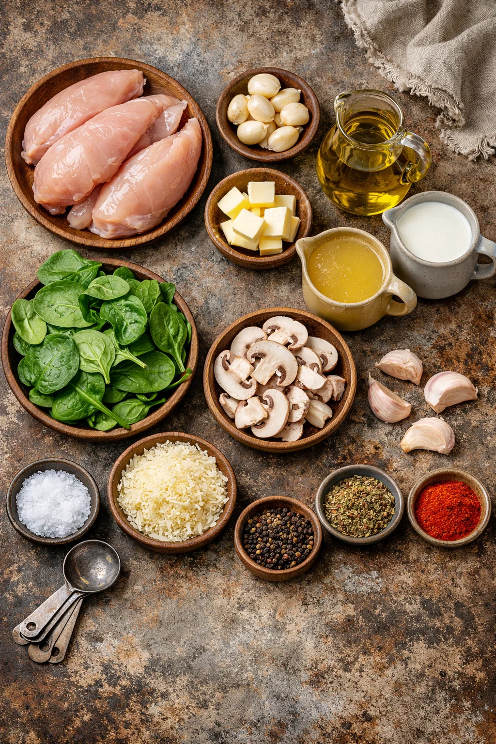 Creamy Garlic Baked Chicken