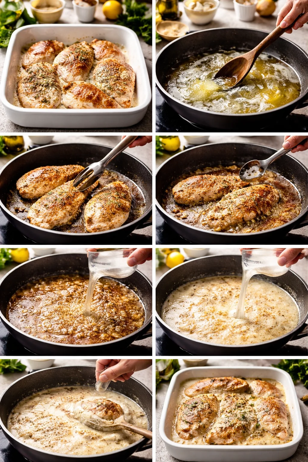 Creamy Garlic Baked Chicken