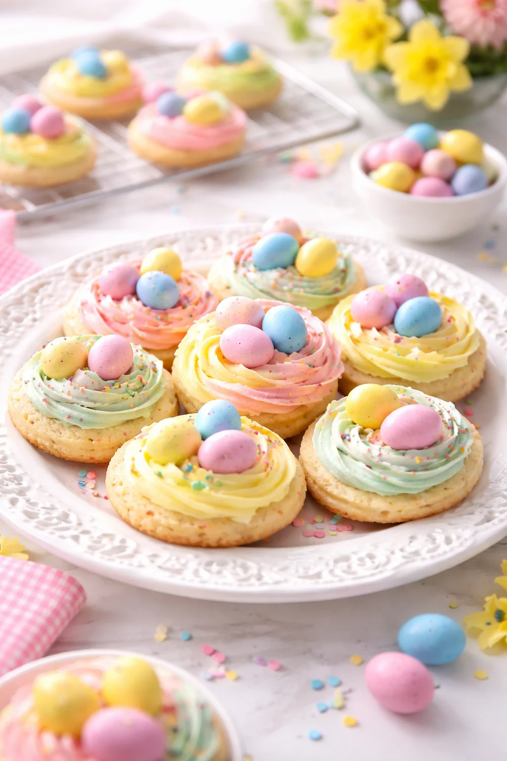 Easter Cake Mix Cookies