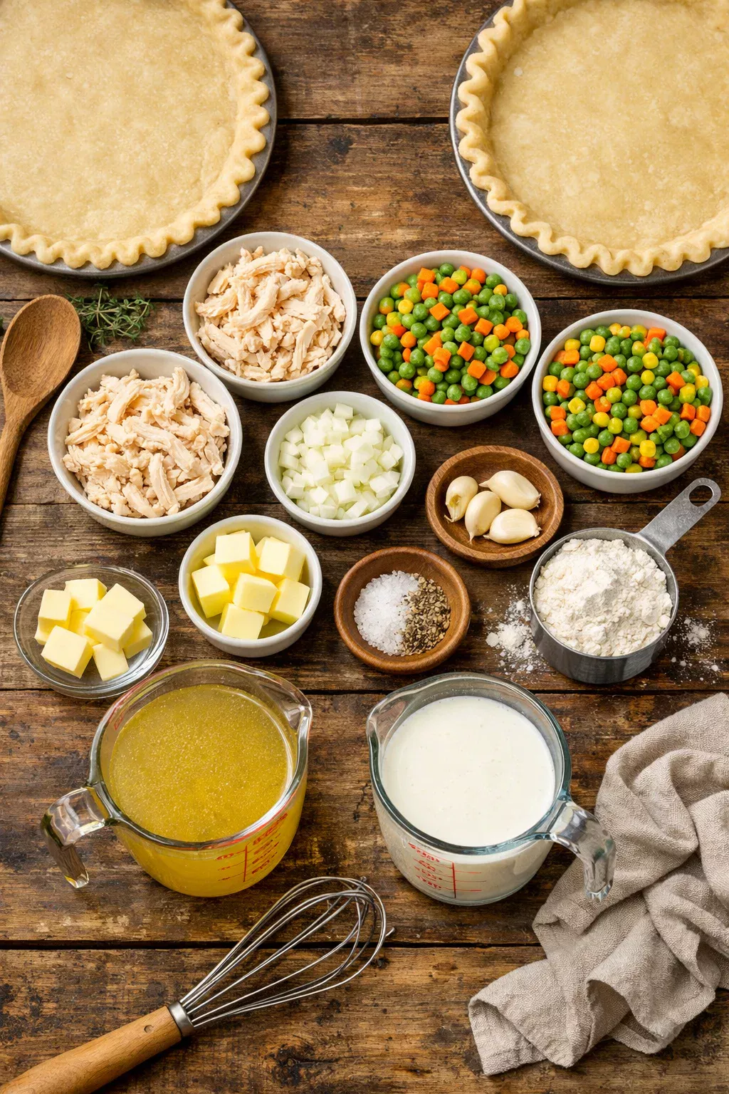 FREEZER CHICKEN POT PIES